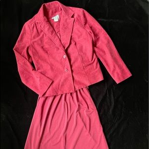 Vintage VP’s sleeveless dress and matching jacket